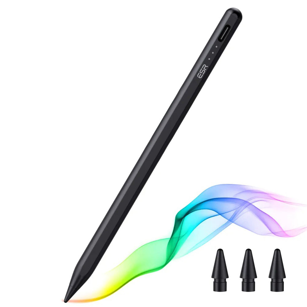 Touch Pen ESR för Apple iPad, Aktiv Version, Svart