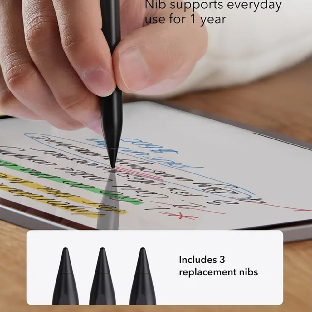 Touch Pen ESR för Apple iPad, Aktiv Version, Svart