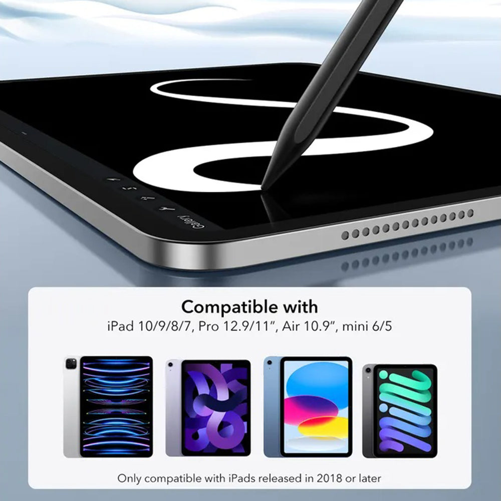 Touch Pen ESR för Apple iPad, Aktiv Version, Svart