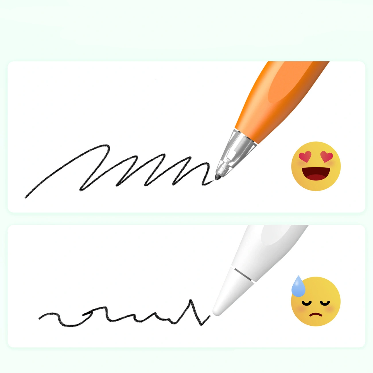 Touch Pen Metapen Air8 Pro X för Apple iPad, Aktiv version, Orange ME-APP172