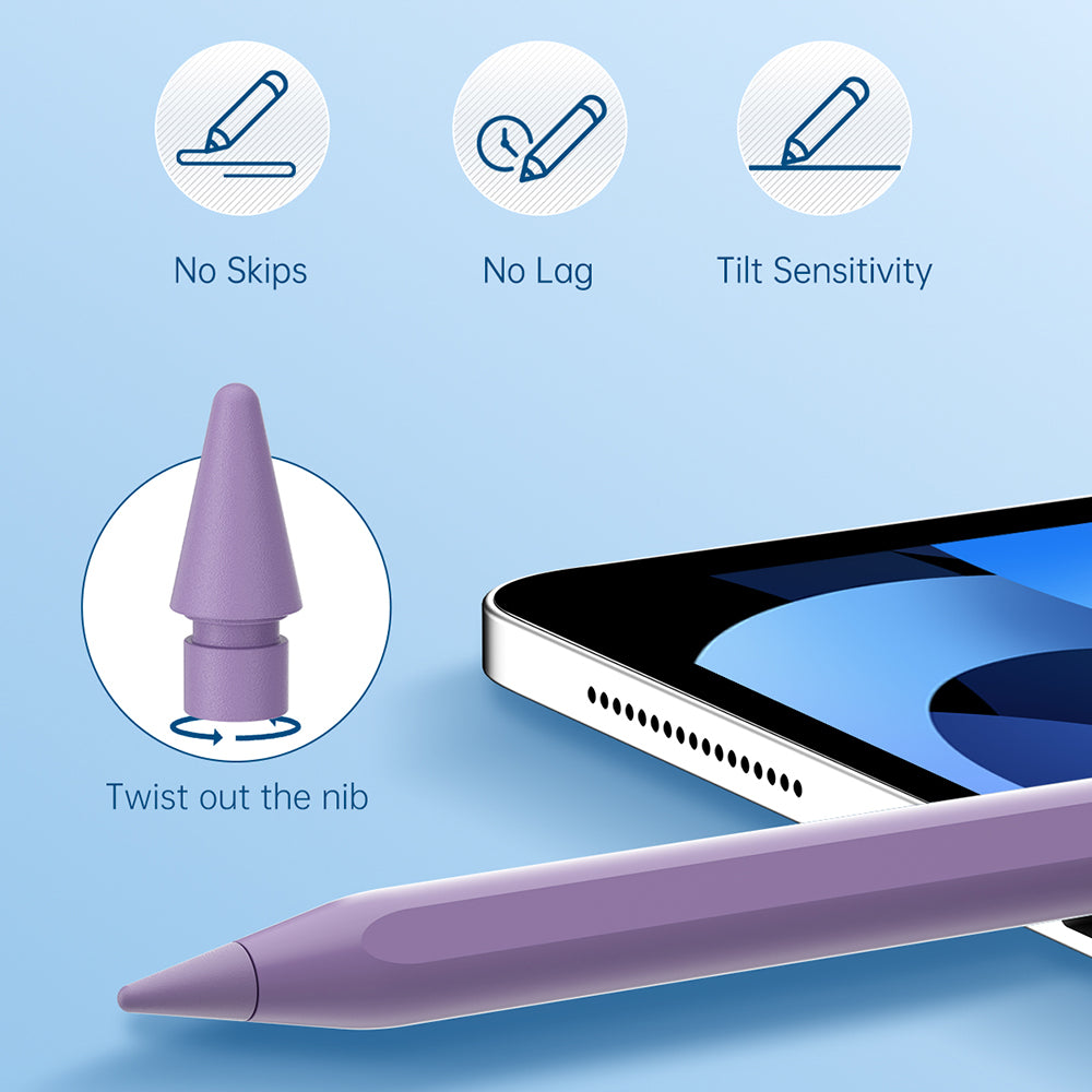 Touch Pen Techsuit AC10SH för Apple iPad, Aktiv Version, Lila