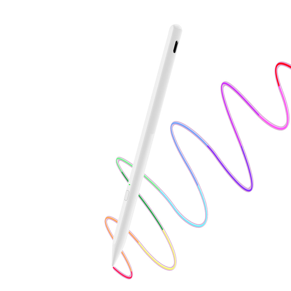 Touch Pen Techsuit AX10 för Apple iPad, Aktiv version, Vit