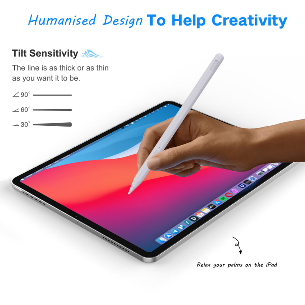 Touch Pen Techsuit F97 för Microsoft Surface, Aktiv Version, Svart