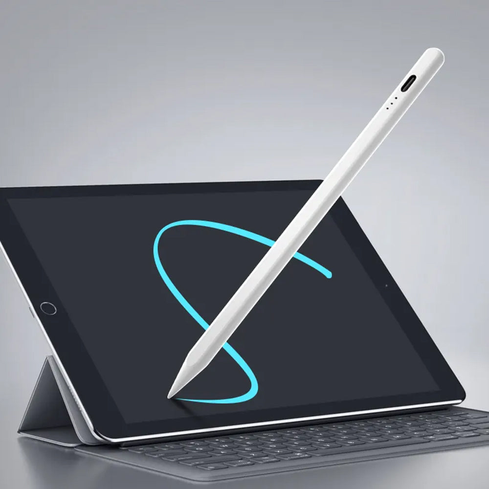 Touch Pen Techsuit JA04 för Apple iPad, Aktiv Version, Vit