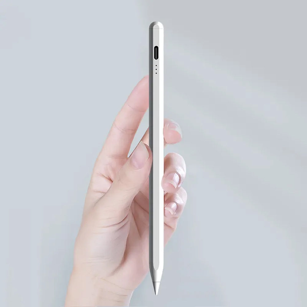 Touch Pen Techsuit JA04 för Apple iPad, Aktiv Version, Vit