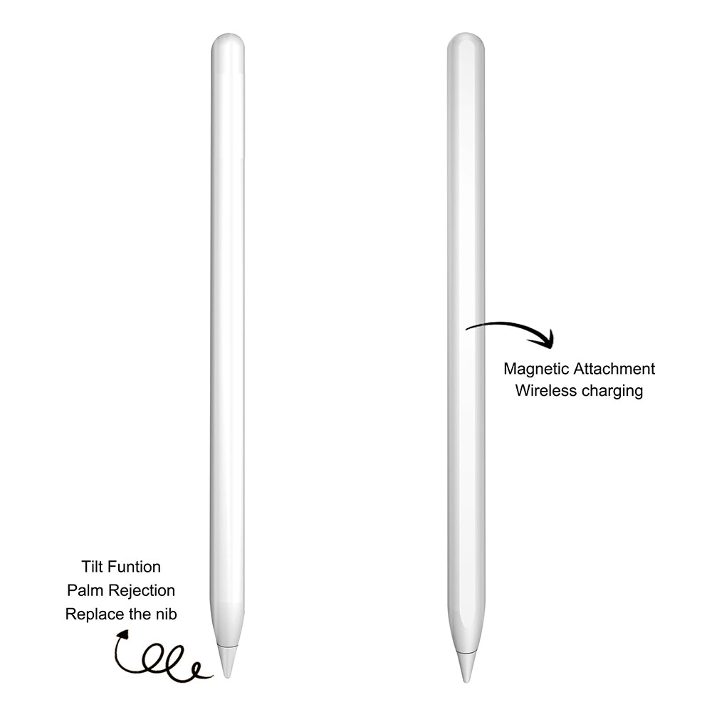 Touch Pen Techsuit M2 för Apple iPad, Aktiv version, Vit