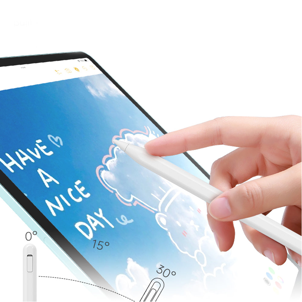 Touch Pen Techsuit V15 för Apple iPad, Aktiv Version, Vit