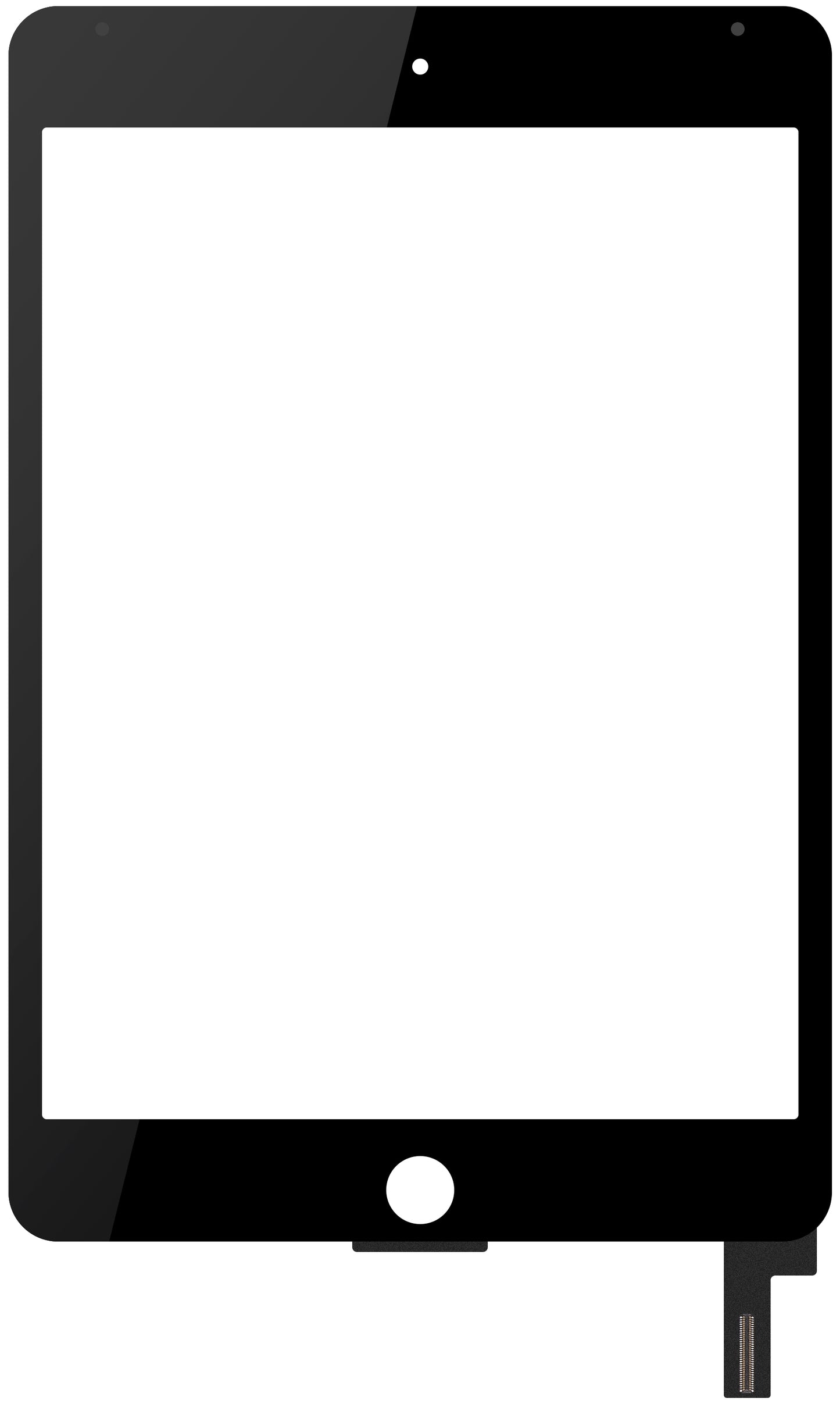 Pekskärm Apple iPad mini 4 (2015), Svart