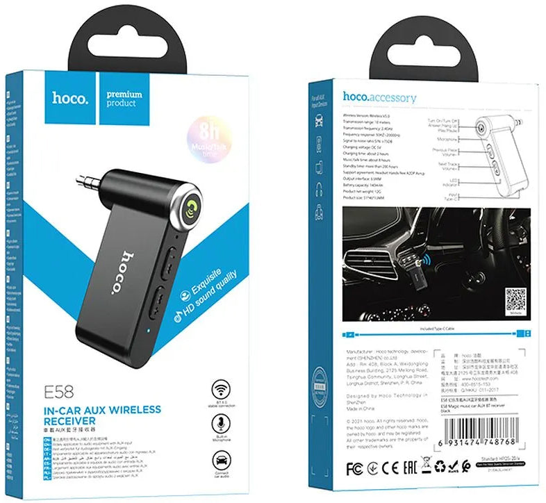 Bluetooth-mottagare HOCO E58