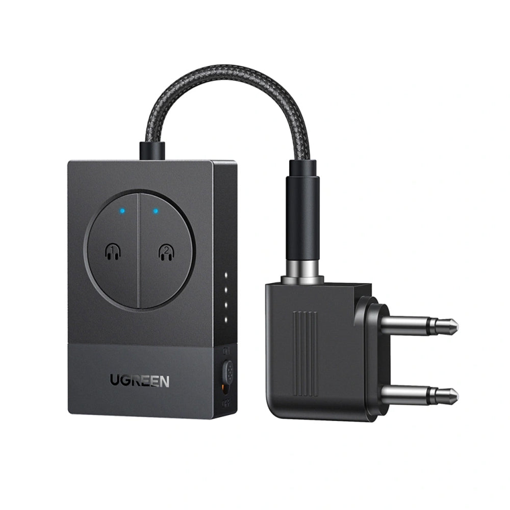 Bluetooth-sändare UGREEN BT305 (65706), AUX, Svart