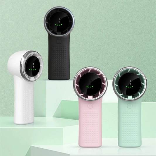 Bärbar fläkt Techsuit A8, vit