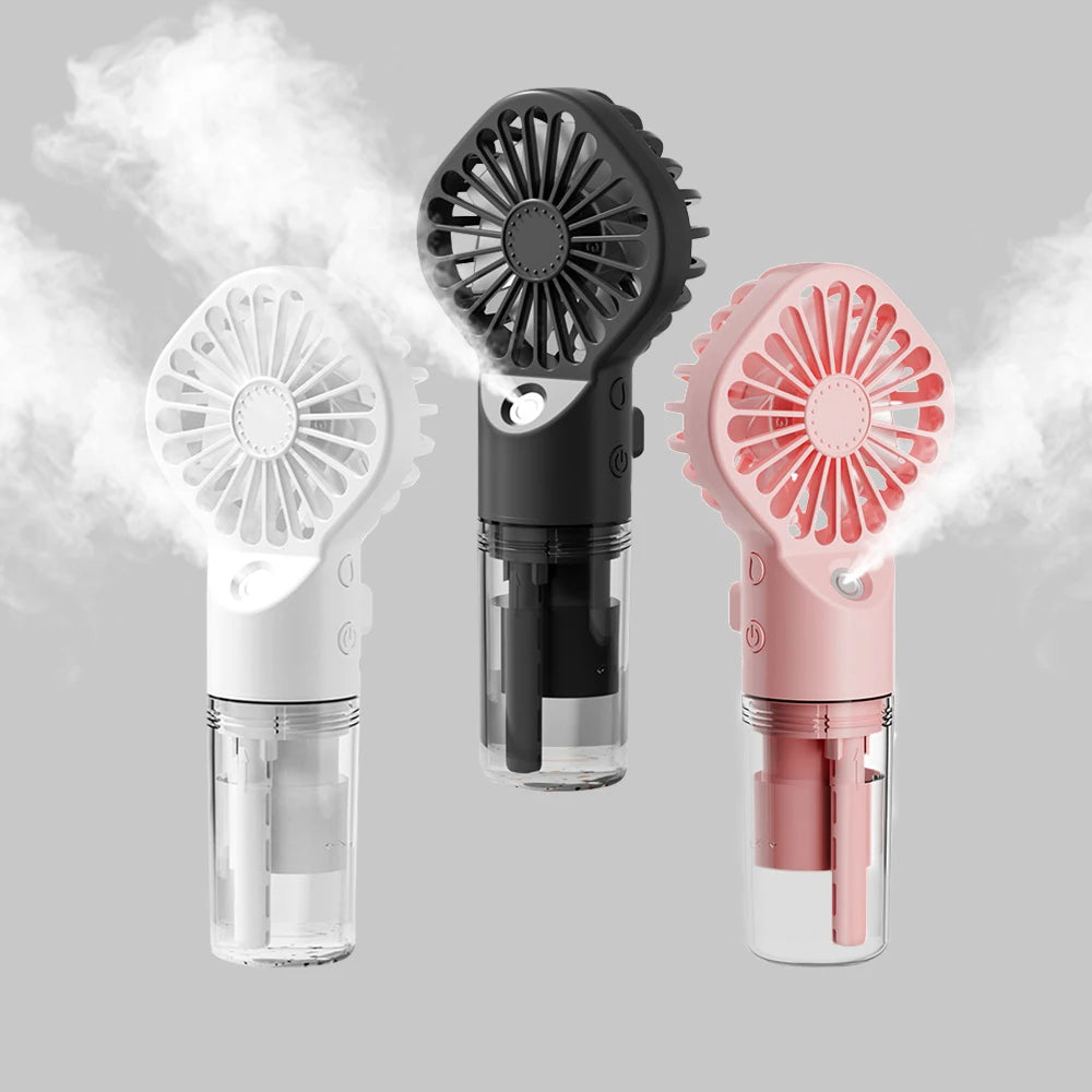 Bärbar fläkt Techsuit G10, Rosa