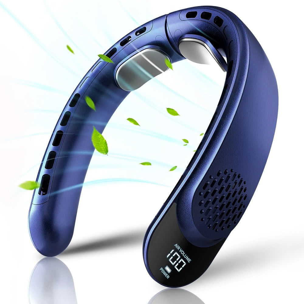 Bärbar fläkt Techsuit S8, Blå