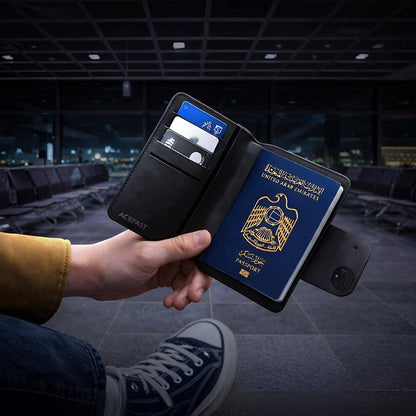 Acefast SmartTag Passport S6 för iOS-serien, Svart