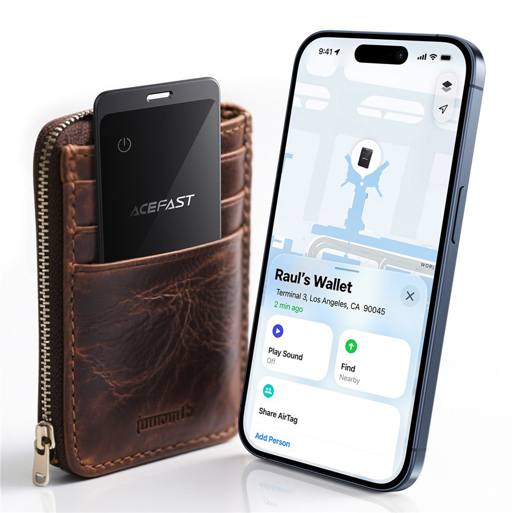 Acefast SmartTag S3 för iOS-serien, Grå