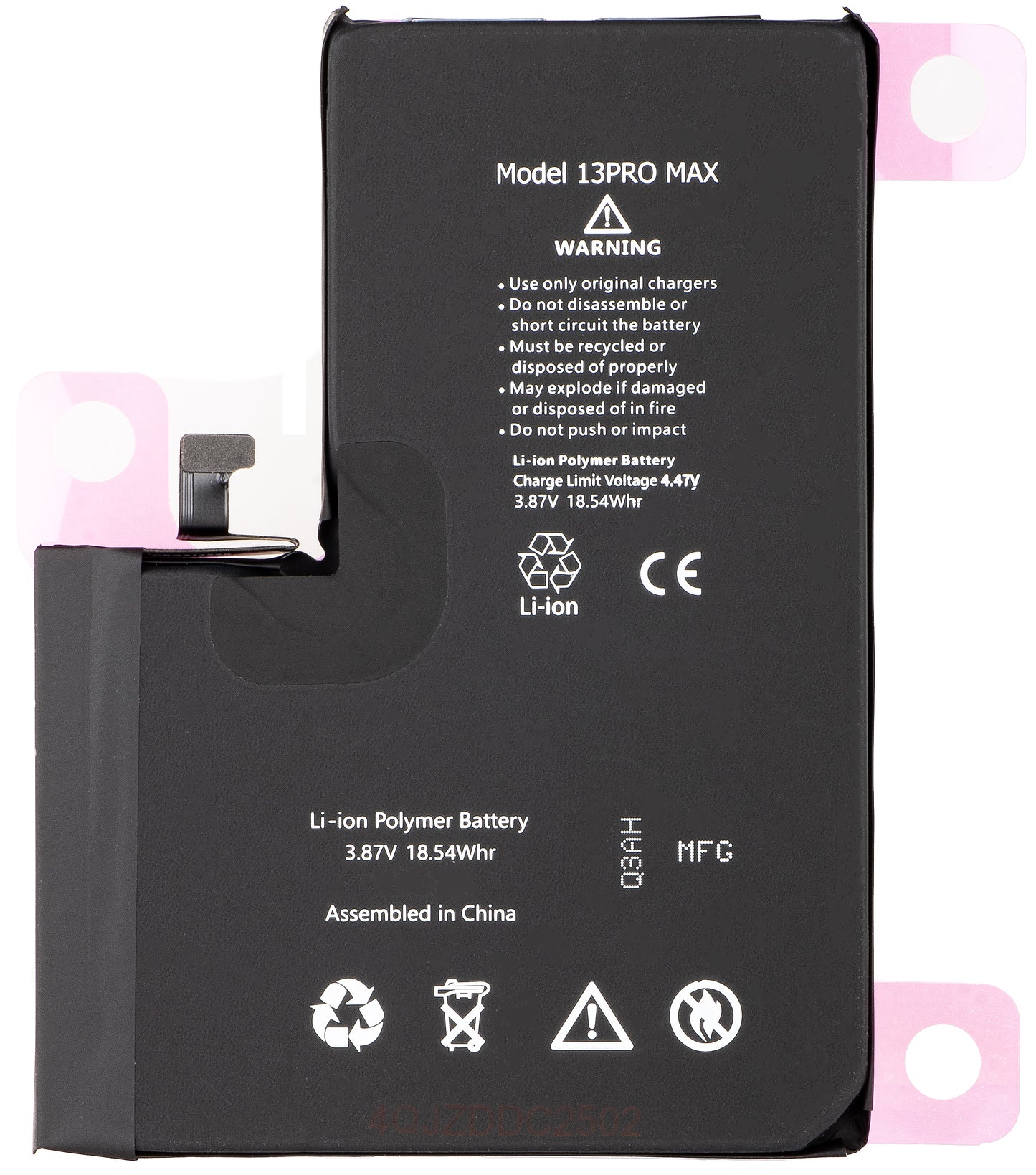 Apple iPhone 13 Pro Max-batteri, Diagnostik