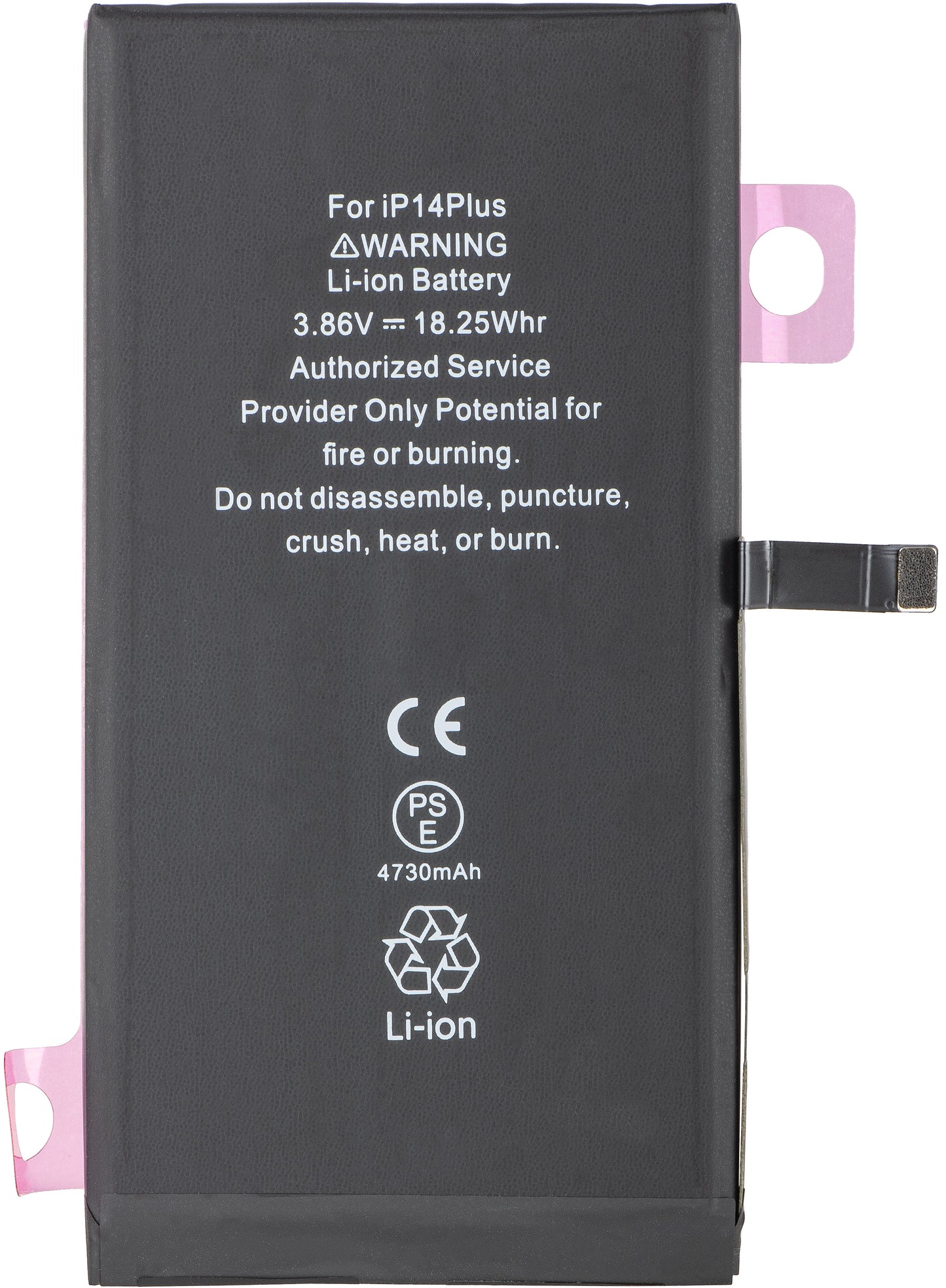 Apple iPhone 14 Plus-batteri, Diagnostic High Capacity