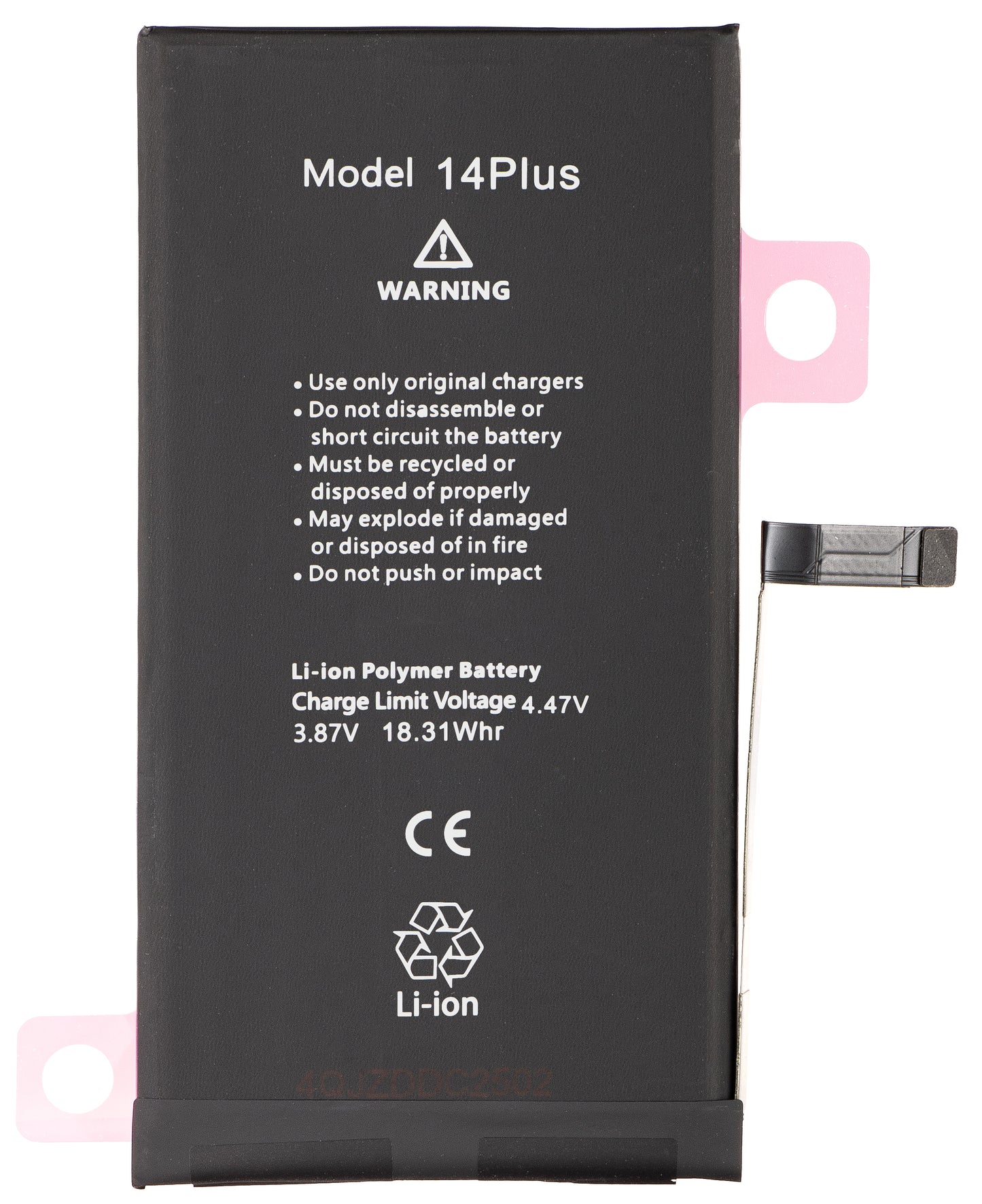 Apple iPhone 14 Plus-batteri, Diagnostik