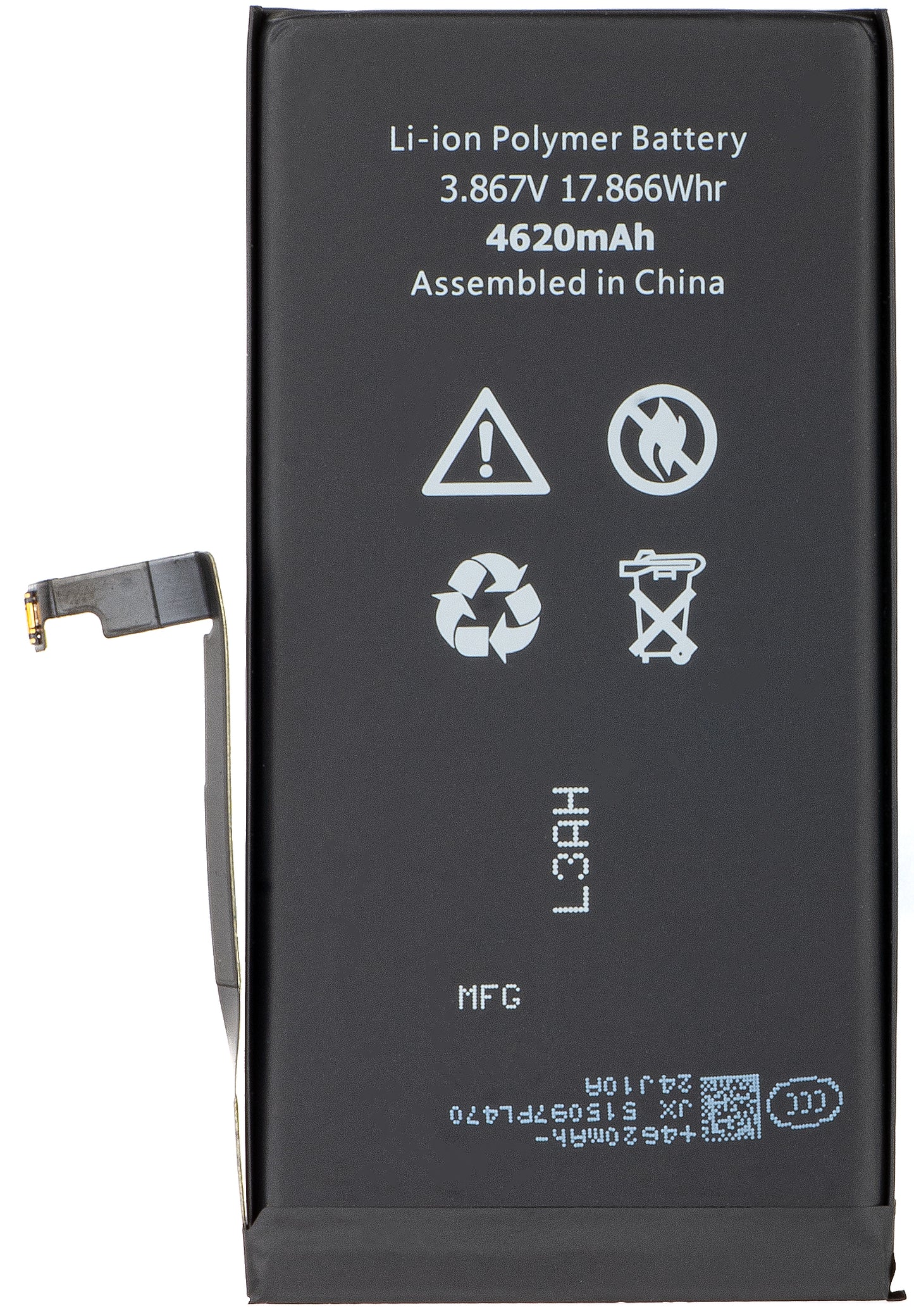 Batteri Apple iPhone 15 Plus, Hög Kapacitet
