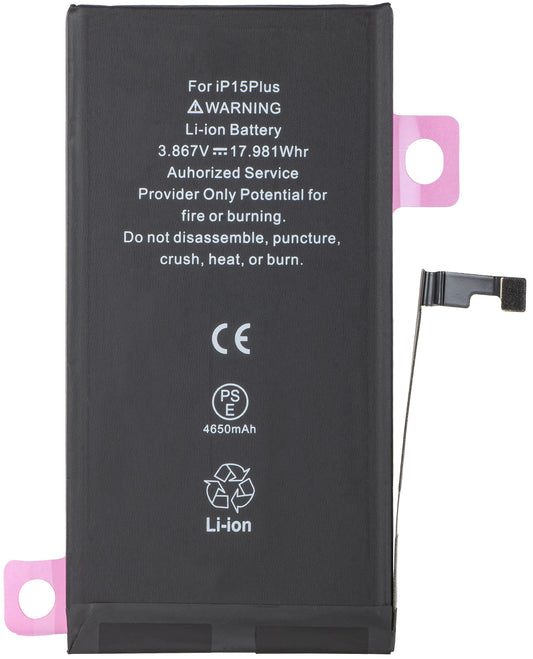 Apple iPhone 15 Plus-batteri, Diagnostic High Capacity