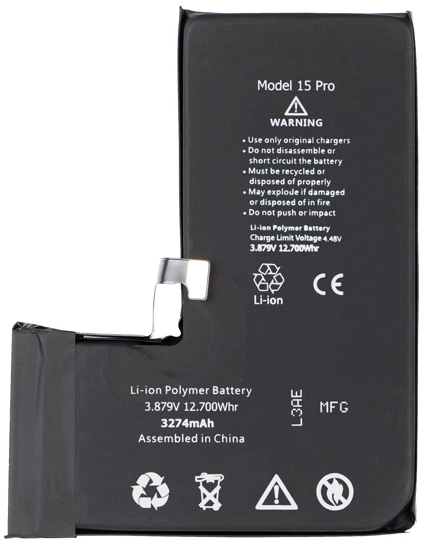 Apple iPhone 15 Pro batteri
