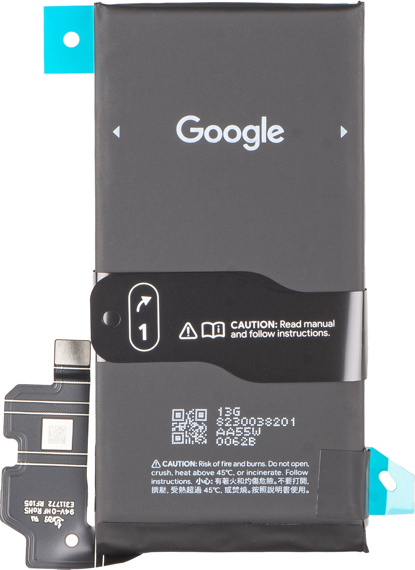 Batteri Google Pixel 8, GS35E, Service Pack G949-00574-01