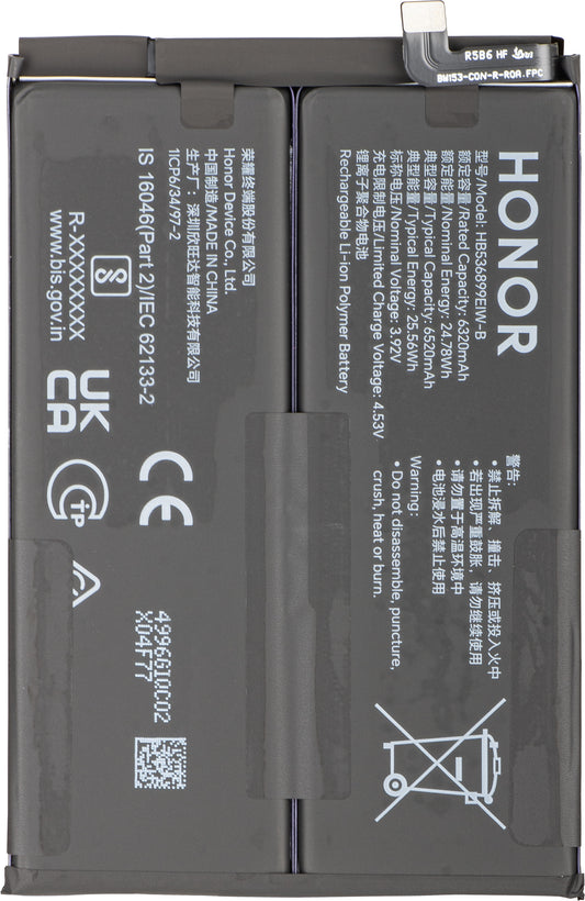 Batteri Honor 600e / 600 Lite, Service Pack 0235ASUP