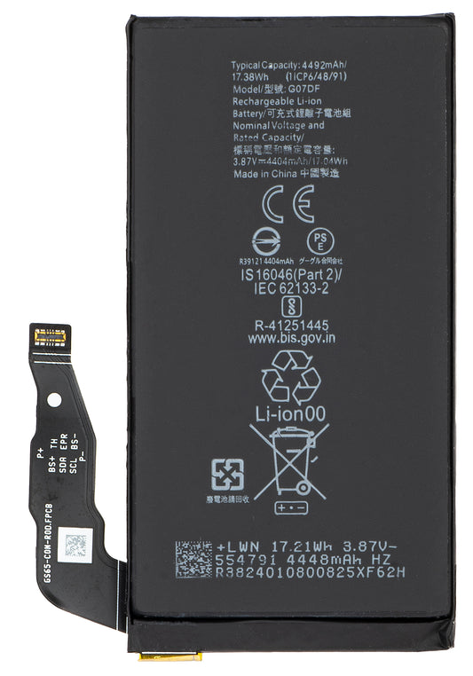Batteri för Google Pixel 8a, G07DF