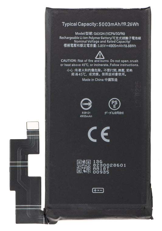 Batteri för Google Pixel 6 Pro, G63QN