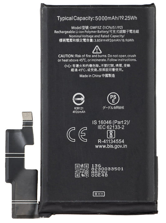 Batteri för Google Pixel 7 Pro, GMF5Z