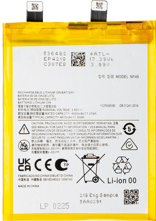 Batteri för Motorola Edge 30 Ultra, NF45