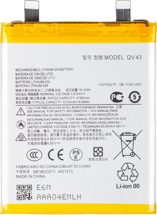 Batteri för Motorola ThinkPhone 25 / Edge 50 Neo, QV43