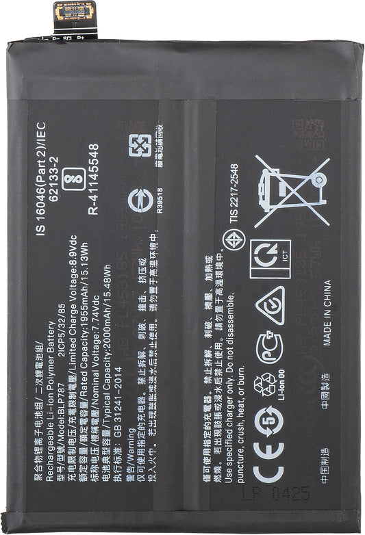 Batteri för Oppo Reno4 Pro 5G / Reno4 Pro, BLP787