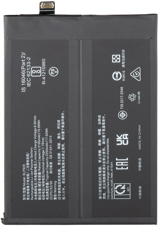 Batteri för Oppo Reno8 Pro+ / Reno8 Pro, BLP929