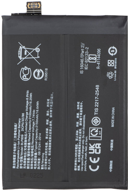 Batteri för Realme GT Master, BLP809
