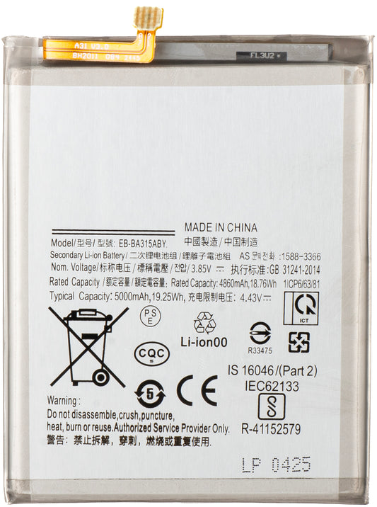 Batteri för Samsung Galaxy A22 A225 / A32 A325 / A31 A315, EB-BA315ABY
