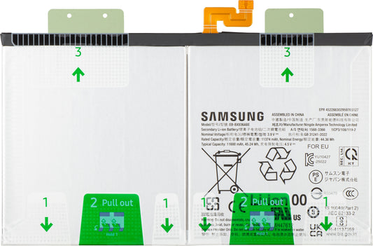 Batteri Samsung Galaxy Tab S11 Ultra, EB-BX936ABE, Service Pack GH82-38349A