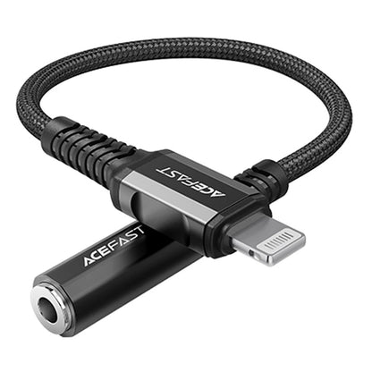 Audioadapter Lightning - 3.5mm Acefast C1-05, Svart