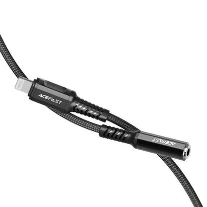 Audioadapter Lightning - 3.5mm Acefast C1-05, Svart