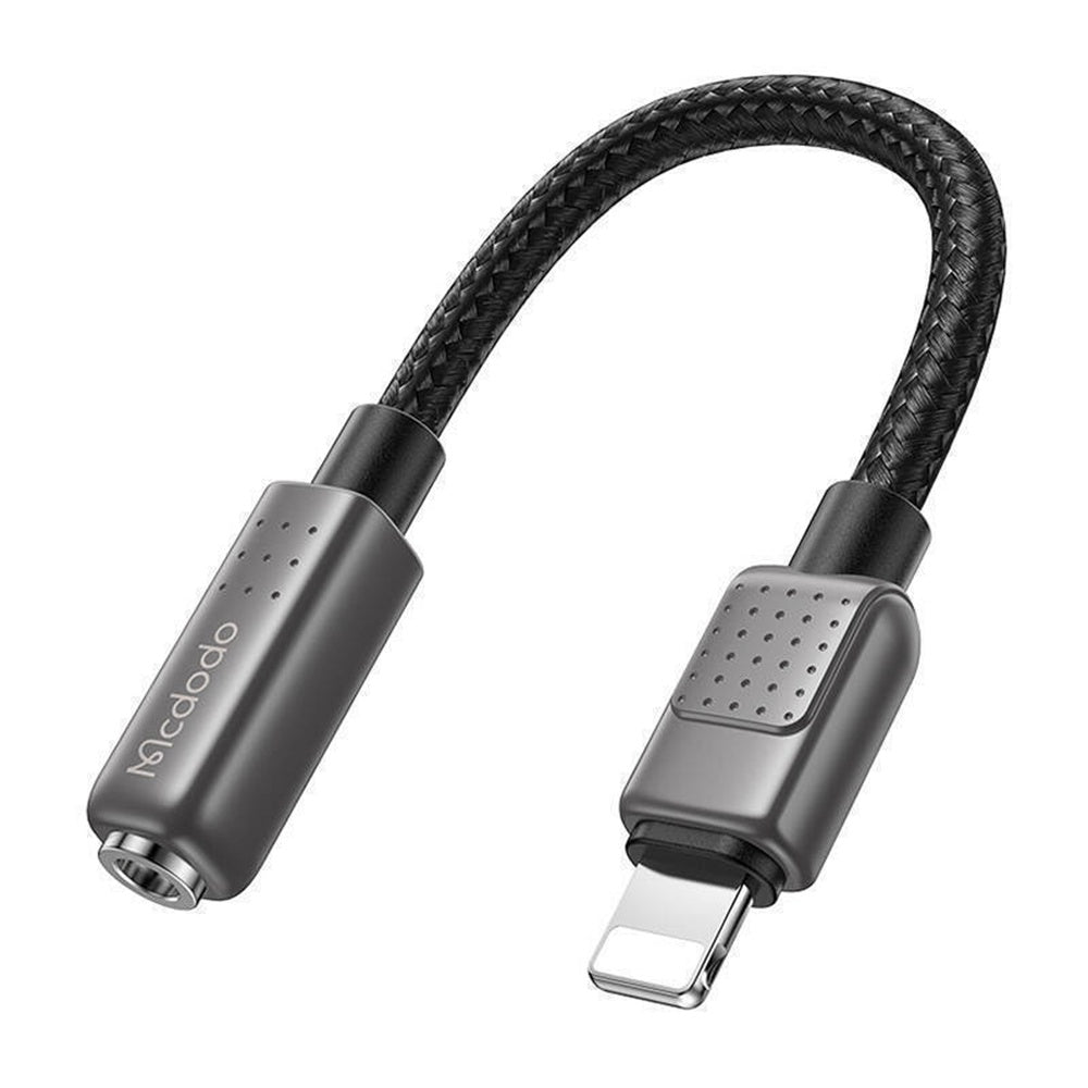 Audioadapter Lightning - 3.5mm McDodo CA-5010, Svart