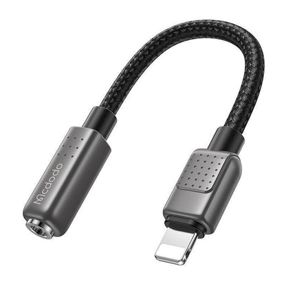 Audioadapter Lightning - 3.5mm McDodo CA-5010, Svart