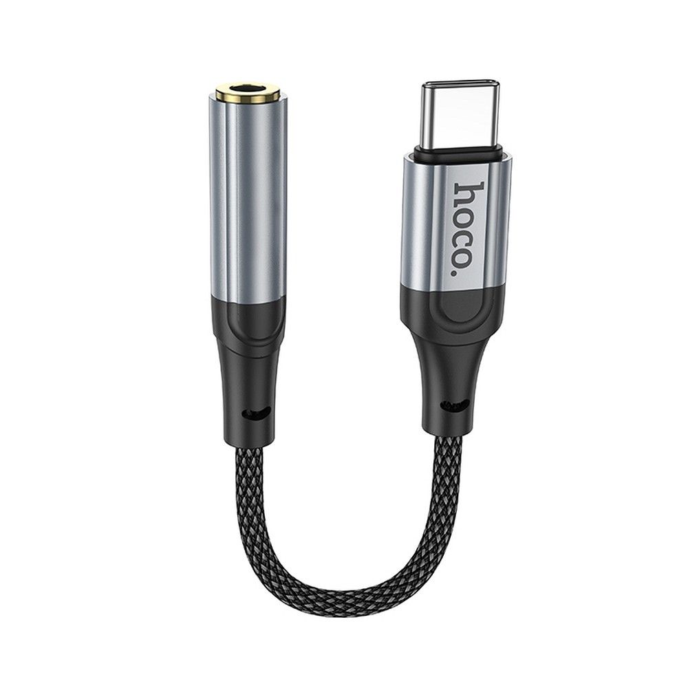 USB-C to 3.5mm Audio Adapter HOCO LS36, Gray