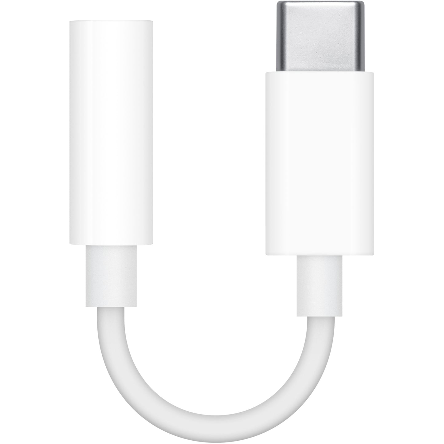 Audioadapter USB-C - 3,5 mm Apple, Vit MU7E2AM/A