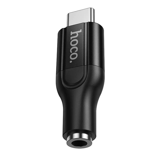 USB-C till 3,5 mm ljudadapter HOCO UPA35, svart
