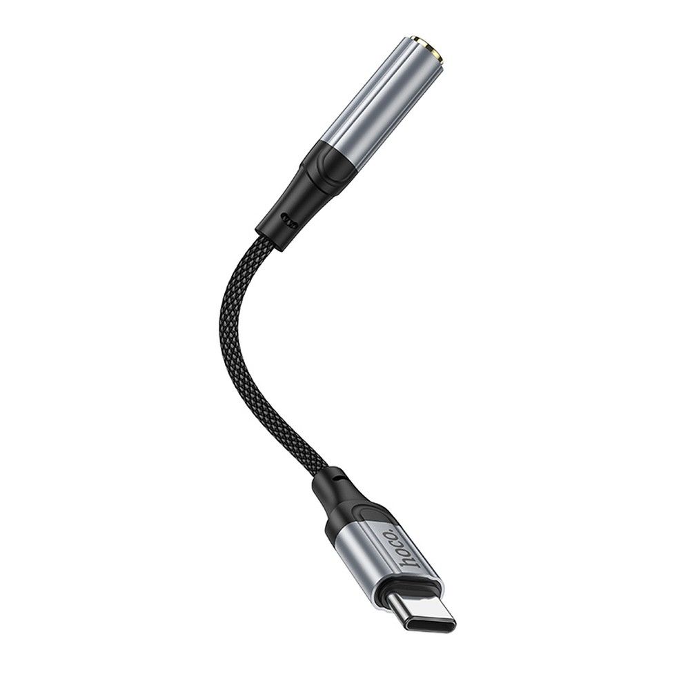 USB-C to 3.5mm Audio Adapter HOCO LS36, Gray
