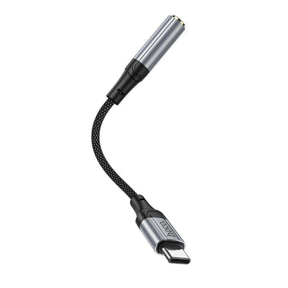 USB-C to 3.5mm Audio Adapter HOCO LS36, Gray
