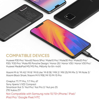 Audioadapter USB-C - 3.5mm UGREEN AV142, Svart