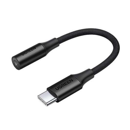 USB-C to 3.5mm Audio Adapter UGREEN AV161, Black
