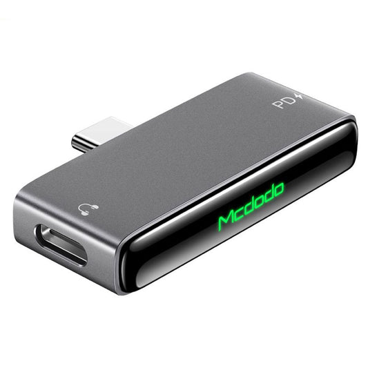 USB-C ljudadapter - USB-C / USB-C McDodo CA-7670, Svart