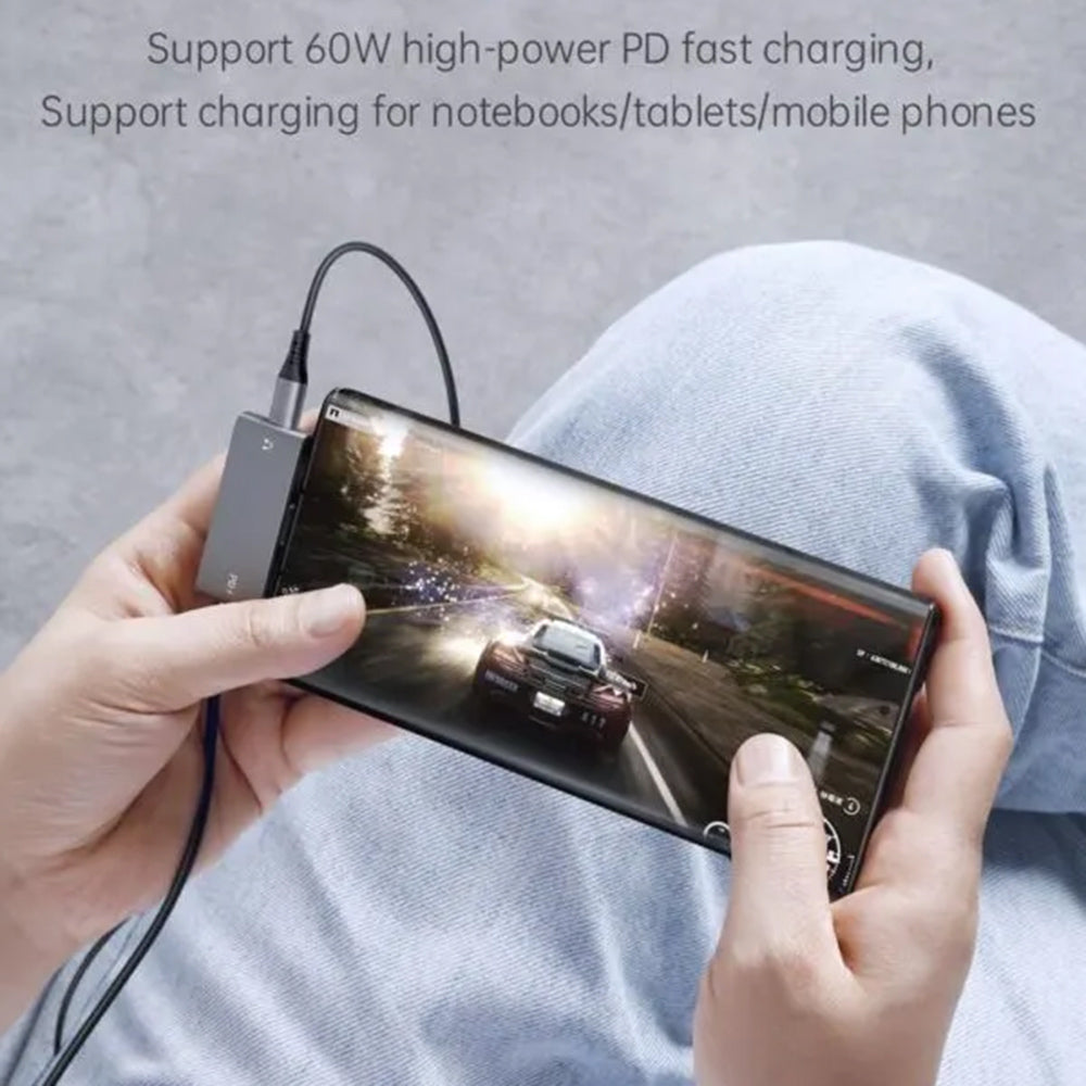 USB-C ljudadapter - USB-C / USB-C McDodo CA-7670, Svart